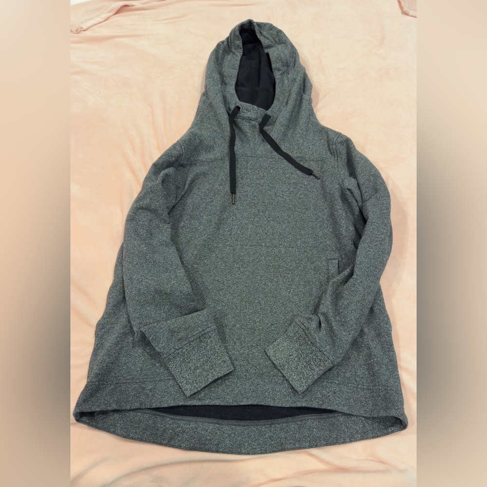Lululemon Gray Hooded Sweatshirt with pockets size 8 women’s